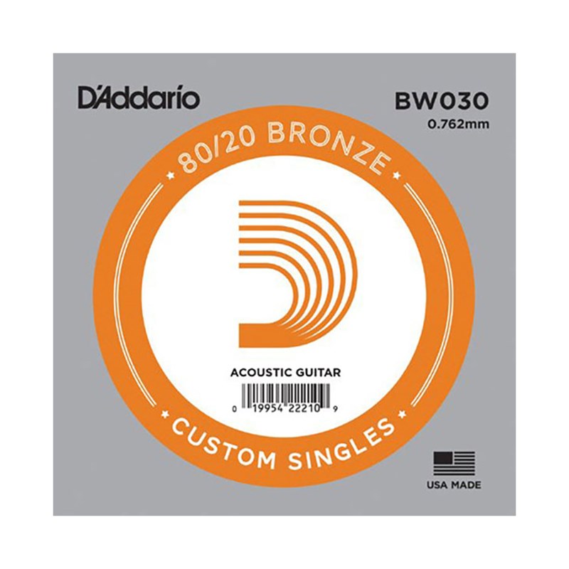 D'Addario BW030 80/20 Bronze Guitar Strings